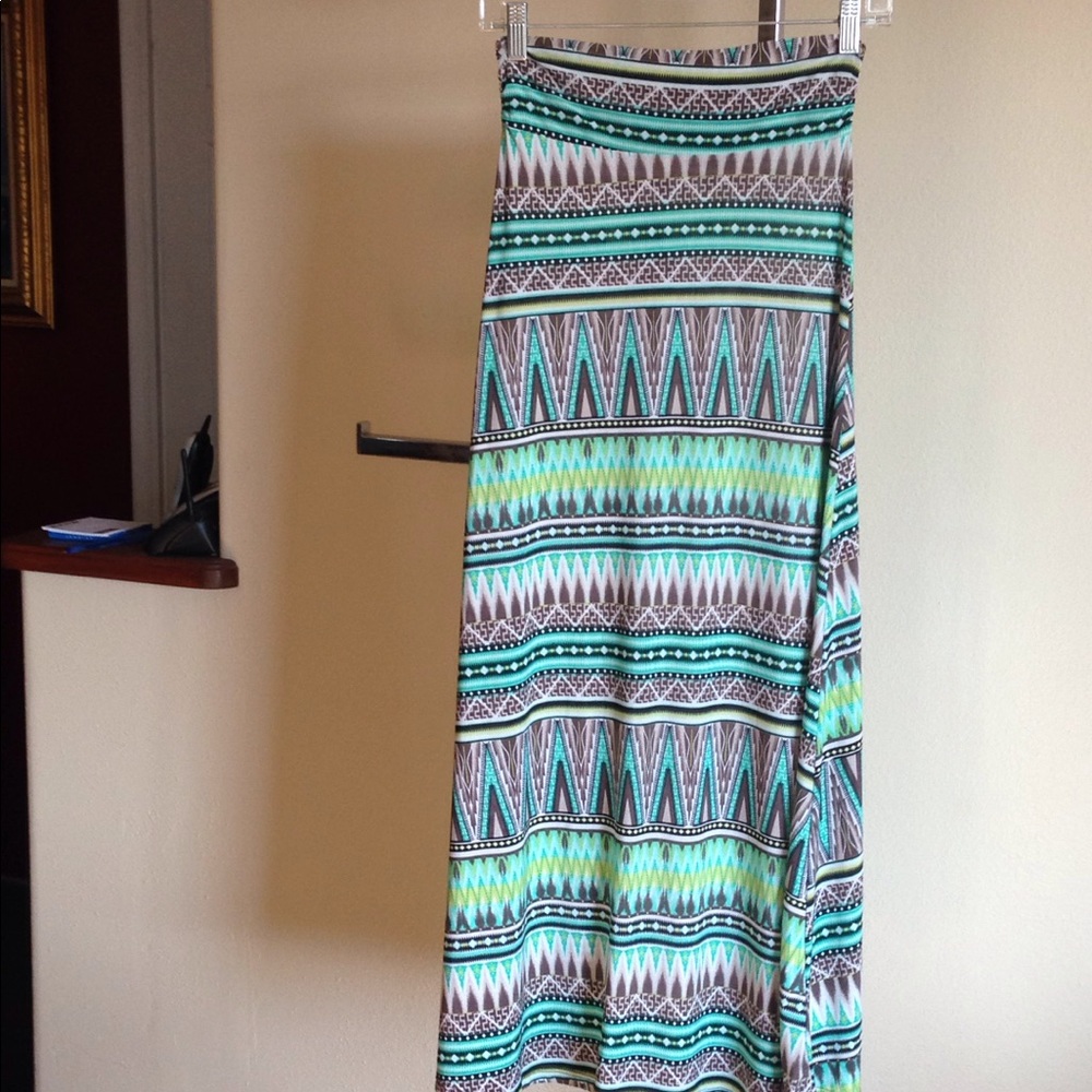 Multi colored Maxi skirt